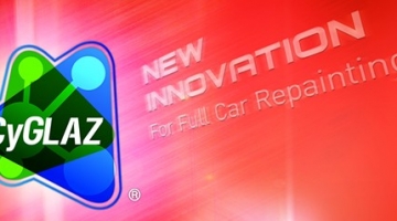 What is the CyGLAZ technology and the use of CyGLAZ technology for automotive paint industry?
